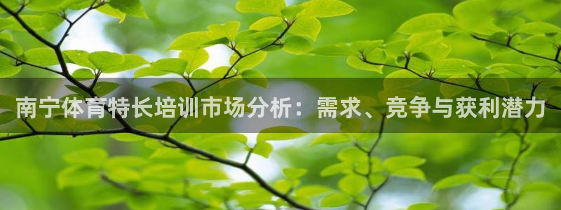 富联娱乐在线注册链接是什么软件：南宁体育特长培训市场