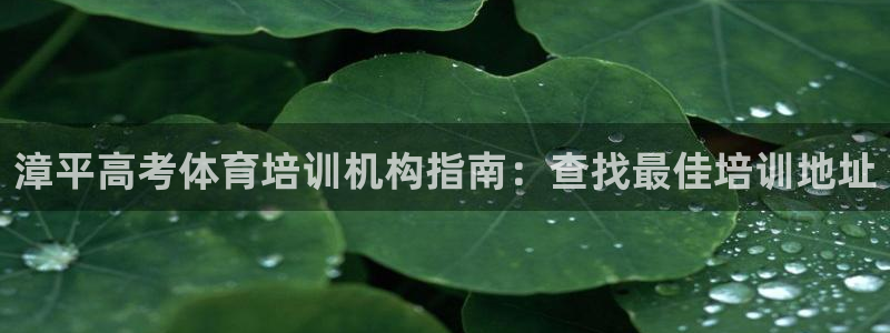 富联平台注册地址：漳平高考体育培训机构指南：查找最佳