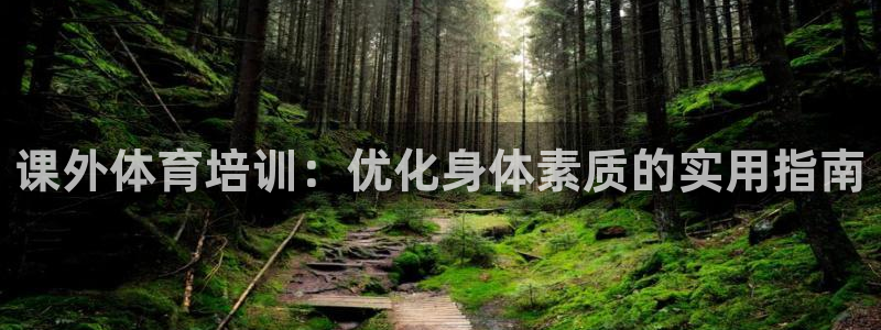 富联金融：课外体育培训：优化身体素质的实用指南
