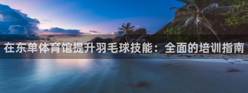 富联娱乐登录注册入口官网下载：在东单体育馆提升羽毛球