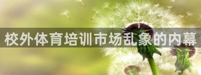 富联平台登录注册不了：校外体育培训市场乱象的内幕